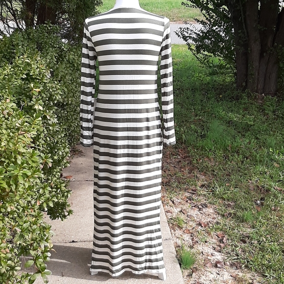 🆕️ LAST 1! Olive Striped Cardigan - Picture 8 of 9